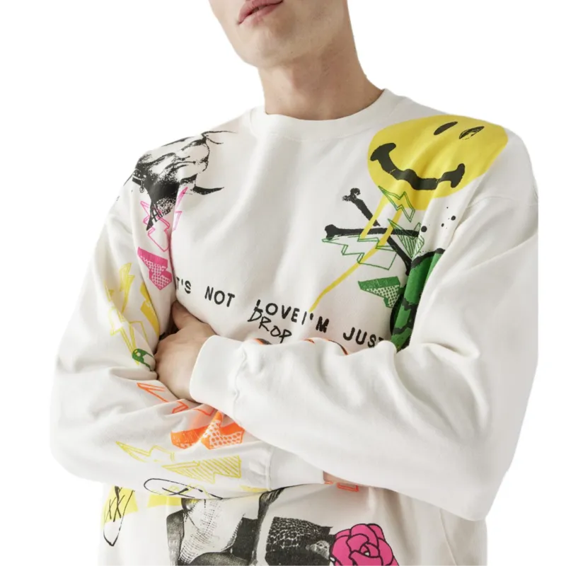 R13 Sweatshirts Men White-1