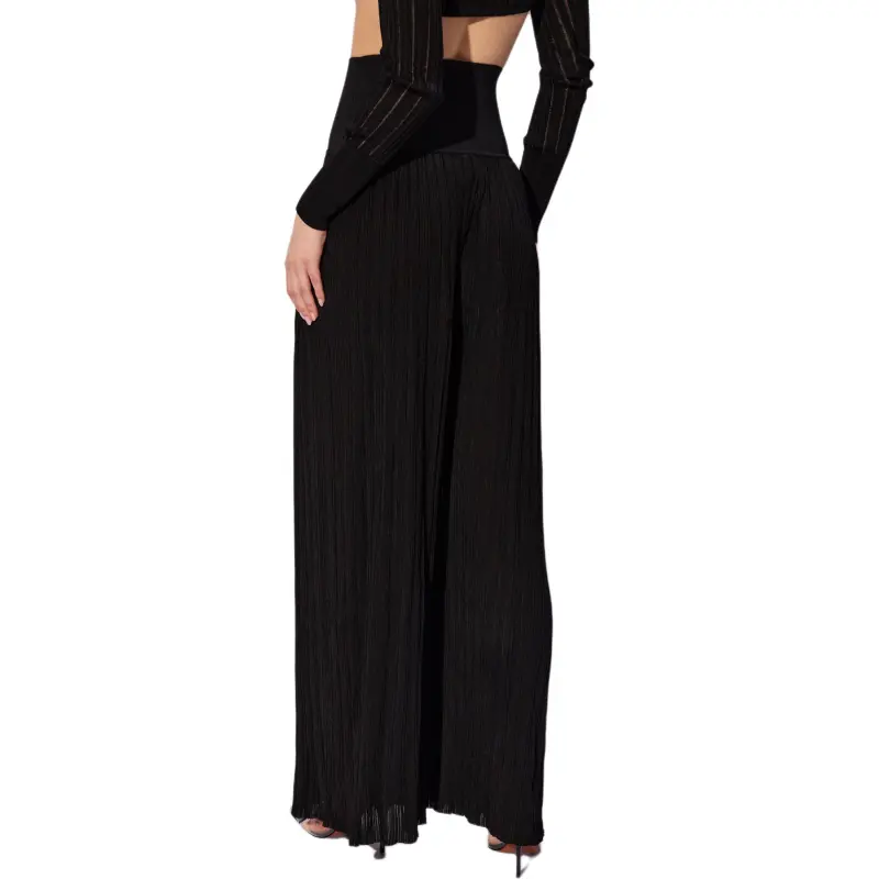 Alaia High Waist Knitted Pants-2