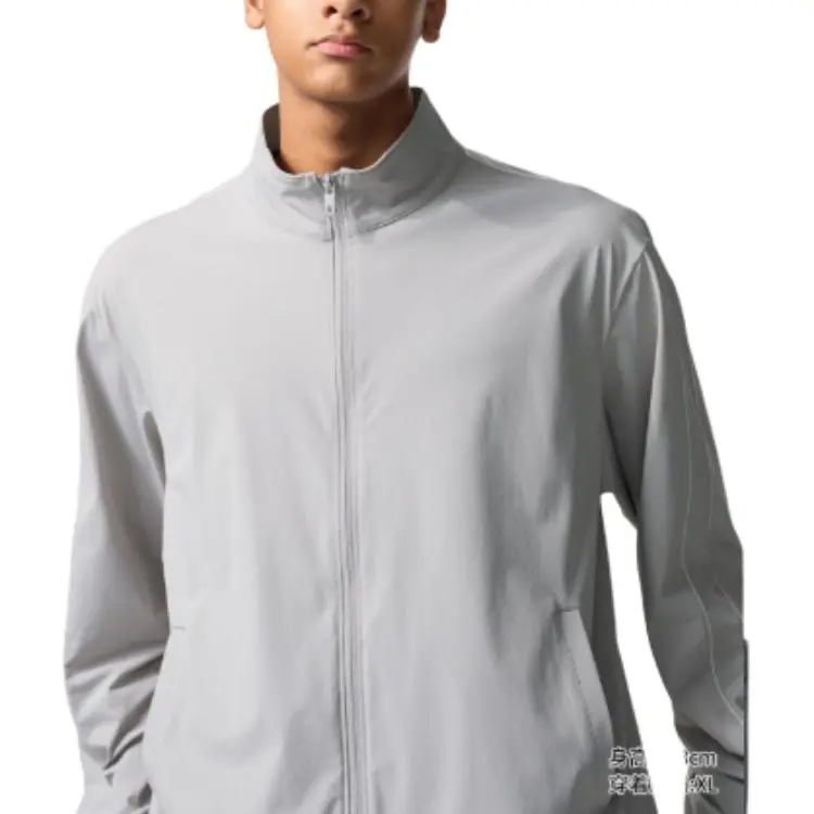 UNIQLO Jackets Coats Unisex Smoke Gray-3
