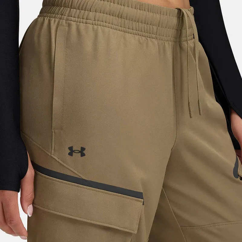 Under Armour Unstoppable Cargo Pants Women's Khaki-3