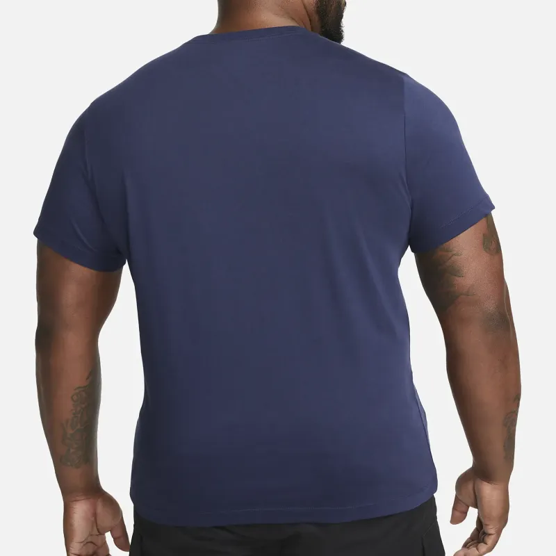 Nike T Shirts Men Blue Purple-4