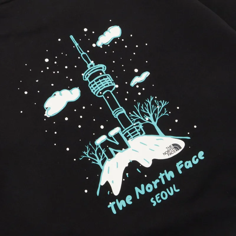 THE NORTH FACE Seoul Four Seasons Sweatshirts Sweatshirt Men's Black-2