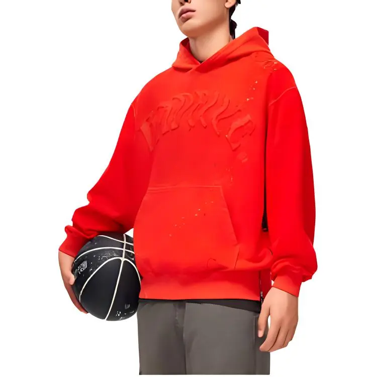 LiNing Badfive Sweatshirt Men's Phoenix Orange-3