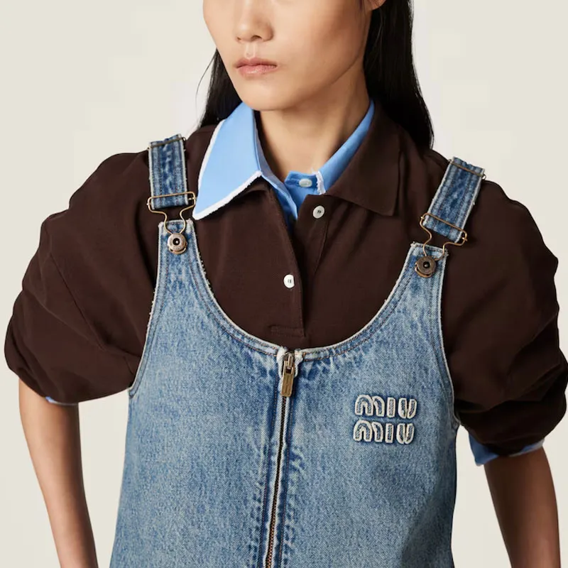MIU MIU Denim Mini Dress-5