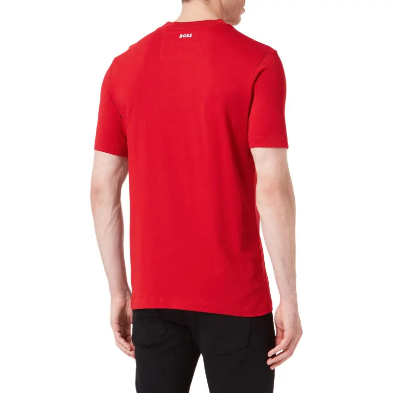 HUGO BOSS T Shirts Men Red-3