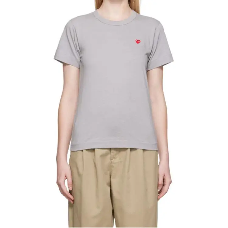 CDG Play Small Heart T Shirt-2