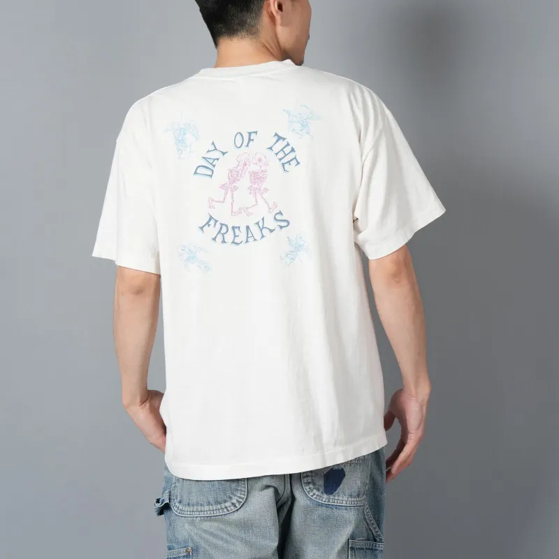SAINT Mxxxxxx Illustration print T shirt-5