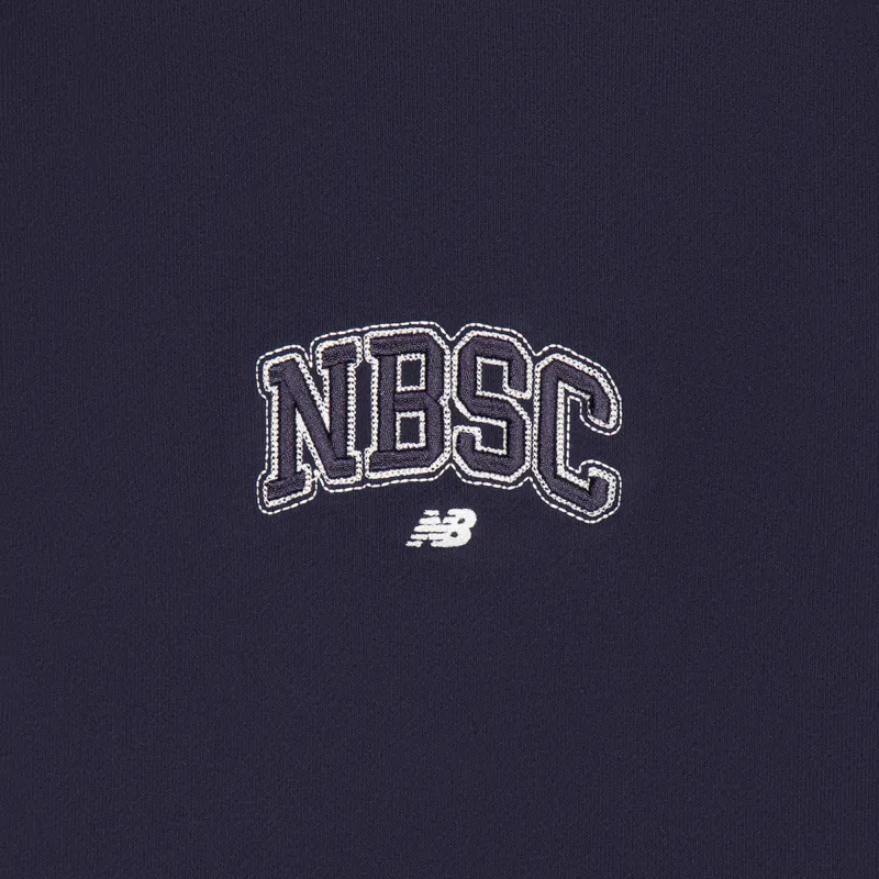 New Balance Hoodie Sweatshirt Men's Navy Blue-3