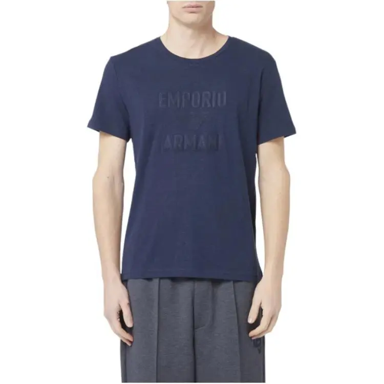 EMPORIO ARMANI T Shirt Men's Navy Blue-2