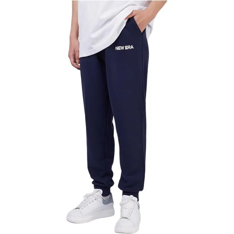 New Era FW24 Knitted Sports Pants Unisex Navy Blue-2