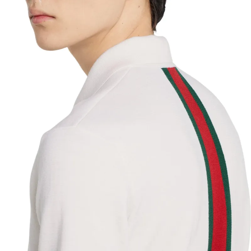 GUCCI Polo Shirts Men Ivory-4