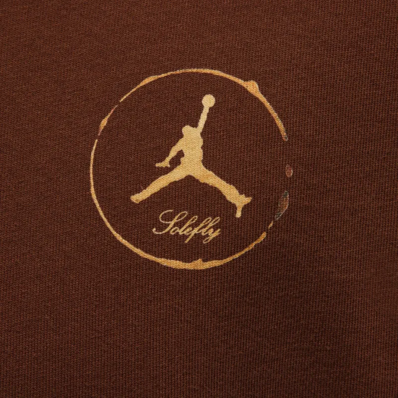Jordan x SoleFly FW24 T Shirt Men's Brown-2