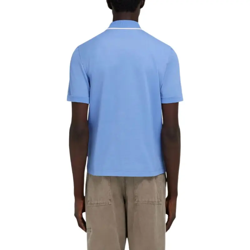 Ferragamo Zip up Polo Shirt-3