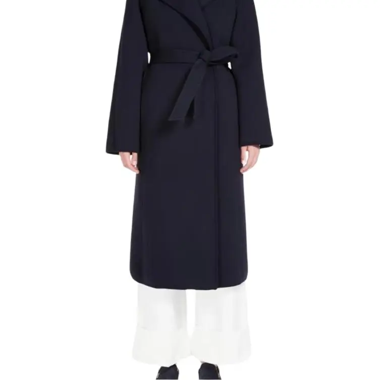 MaxMara Coats Women's Navy Blue-4