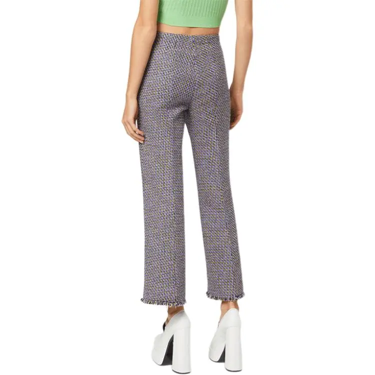 VERSACE Casual Pants Women's Light Purple-3