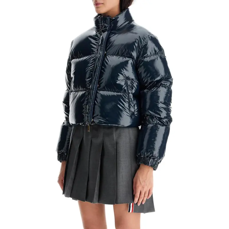 THOM BROWNE Herringbone Reversible Down Jacket-3