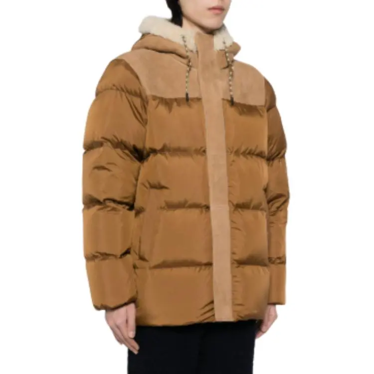 UGG Shasta Shearling trim Hood Padded Jacket-3