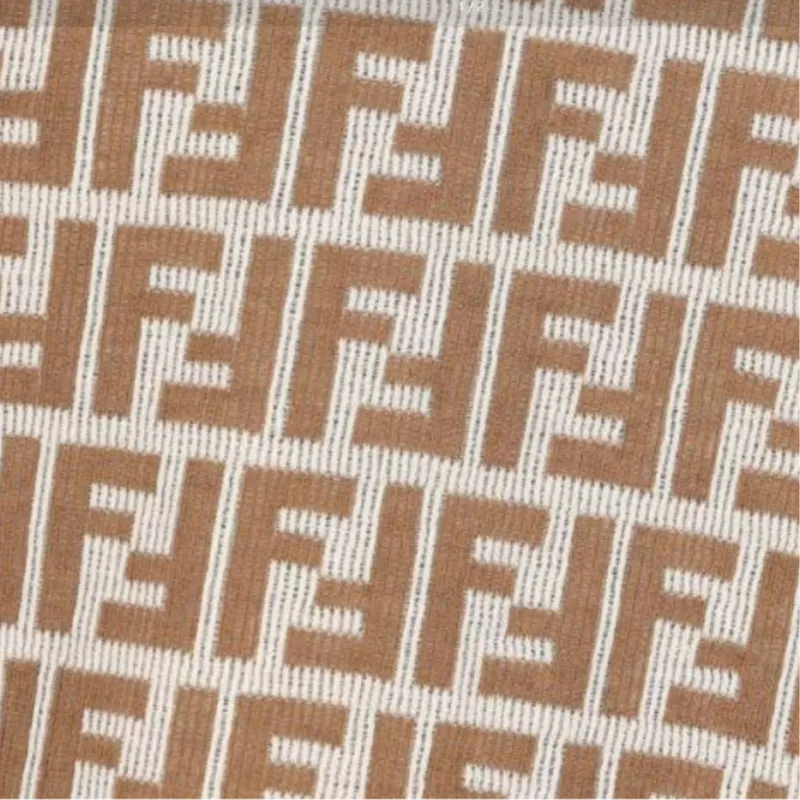 FENDI Ff Jacquard Short Sleeved Jumper-5