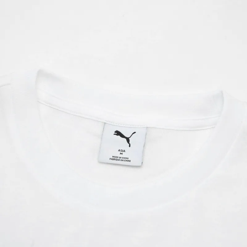 PUMA T Shirts Unisex White-4