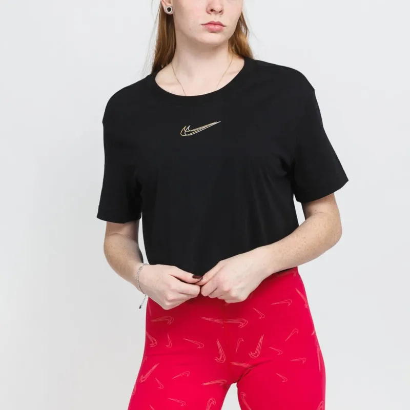 Nike Clothing T Shirts Women's Black-2