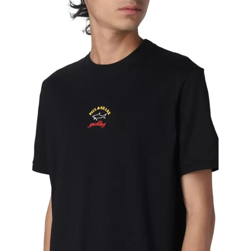 Paul & Shark Graphic Printed T Shirt-4