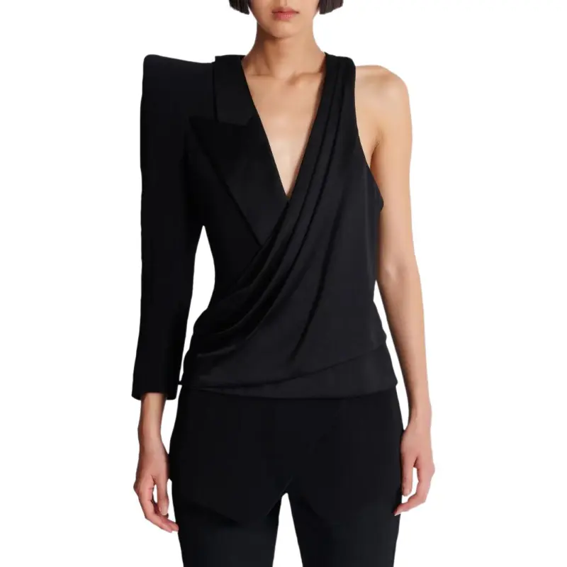BALMAIN Asymmetric Top-1