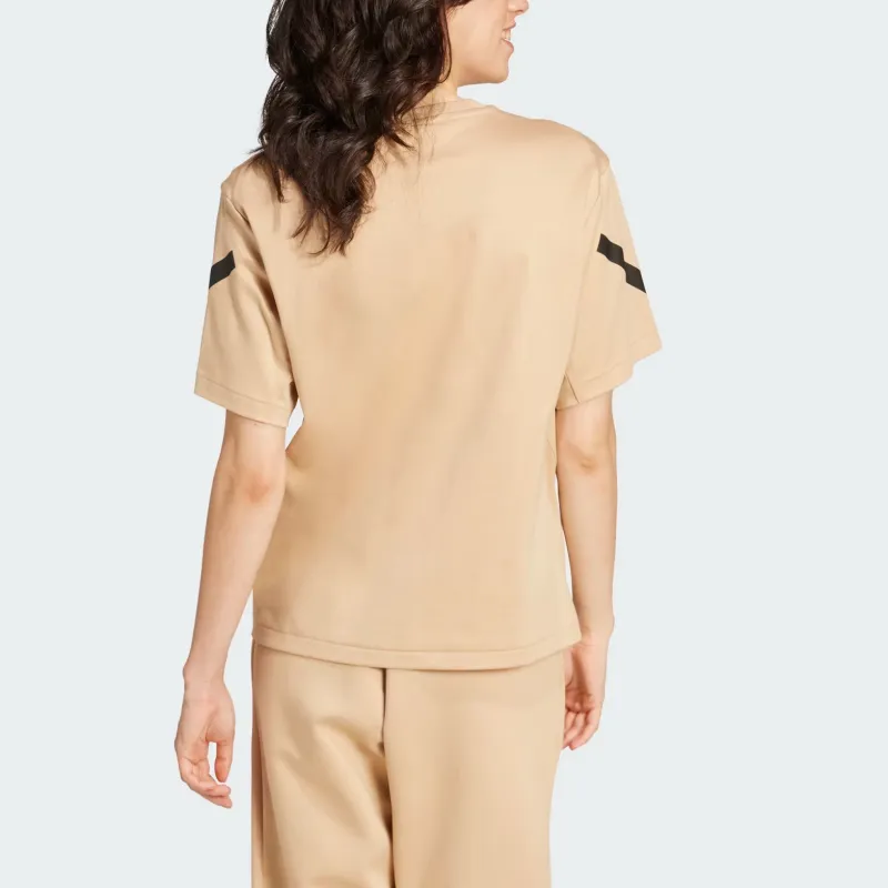 Adidas Women's Z.N.E. T Shirt Magic Beige-2