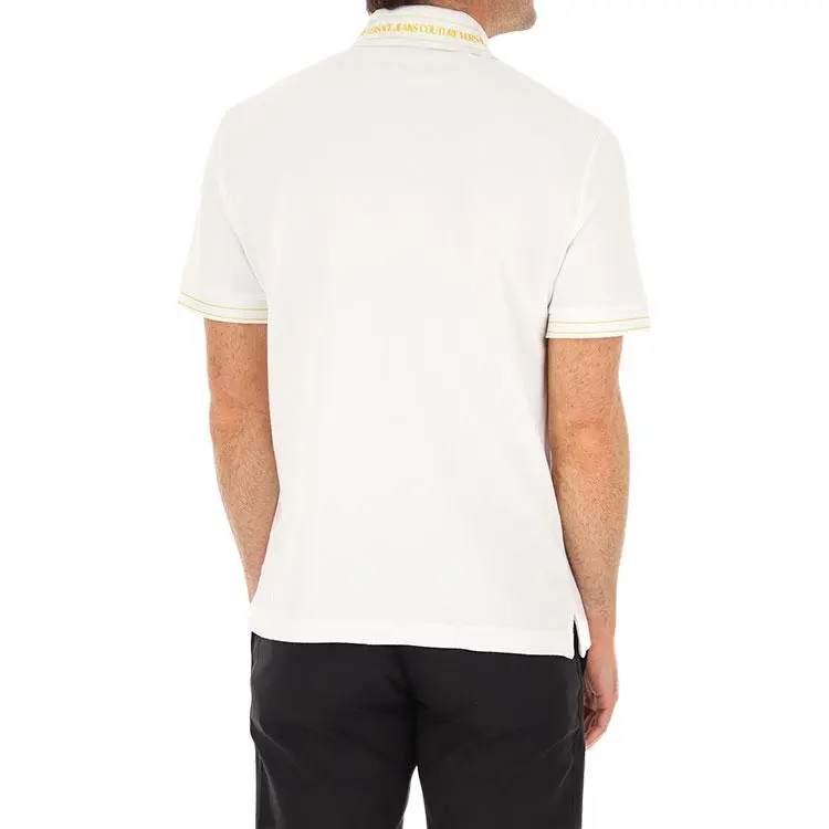 VERSACE JEANS COUTURE Polo Shirts Men White-4