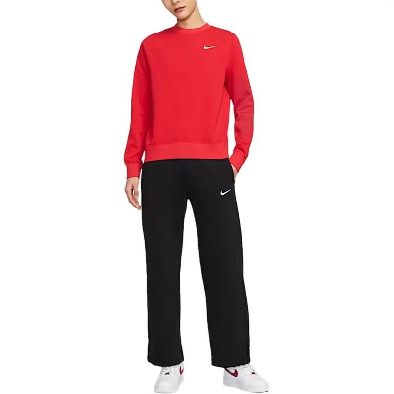 Nike Club SS25 Sweatshirt Women's University Red-2