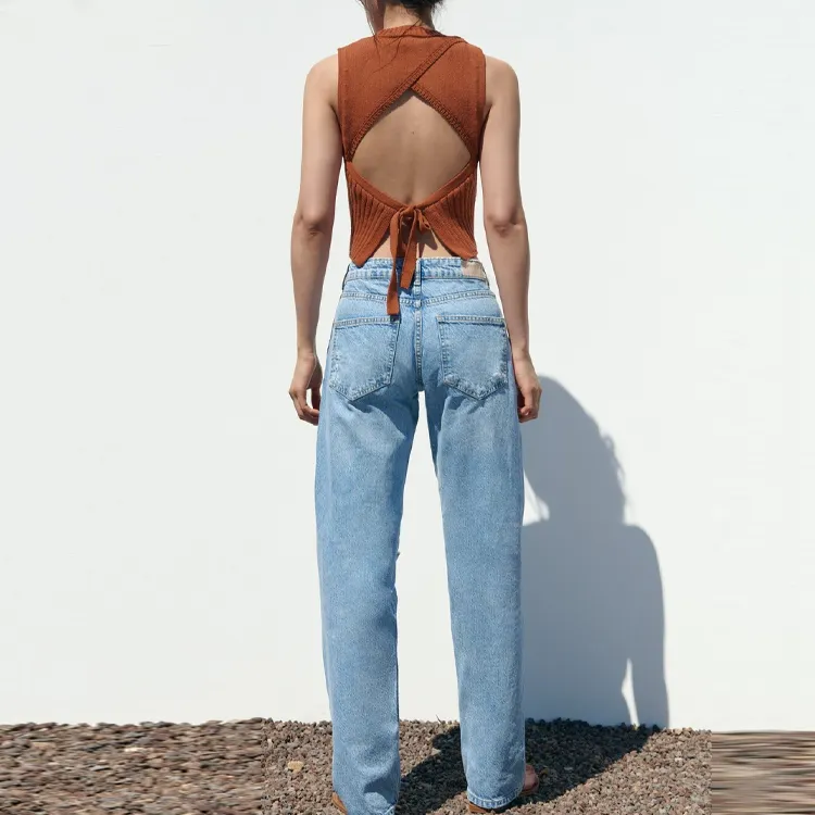 ZARA Jeans Women's Medium Blue-3