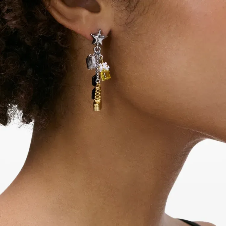 MARC JACOBS The Mini Icon Charm Earrings-2