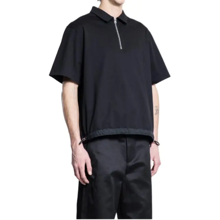 Sacai Jersey Polo Shirt-3