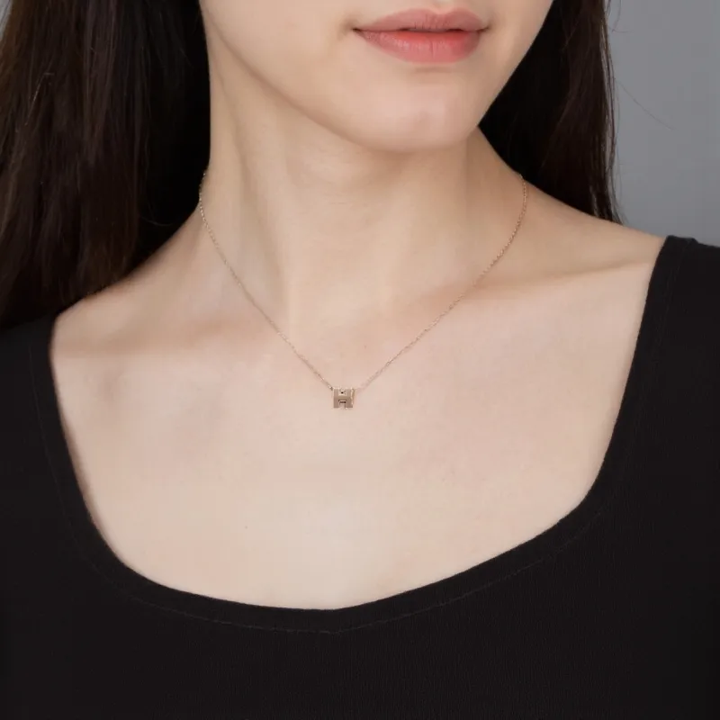 HERMES POP H Collection Metal Necklaces Women's-6