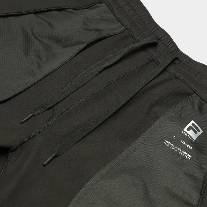 FILA Knitted Sweatpants Men's Autumn Fir Green-2