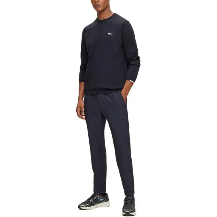 HUGO BOSS Logo Printed Regular Fit Sweatshirt-4