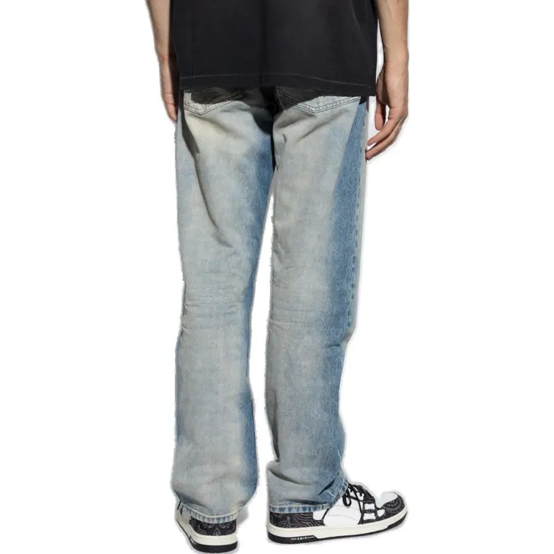AMIRI Quad Cuff Straight Jean-3
