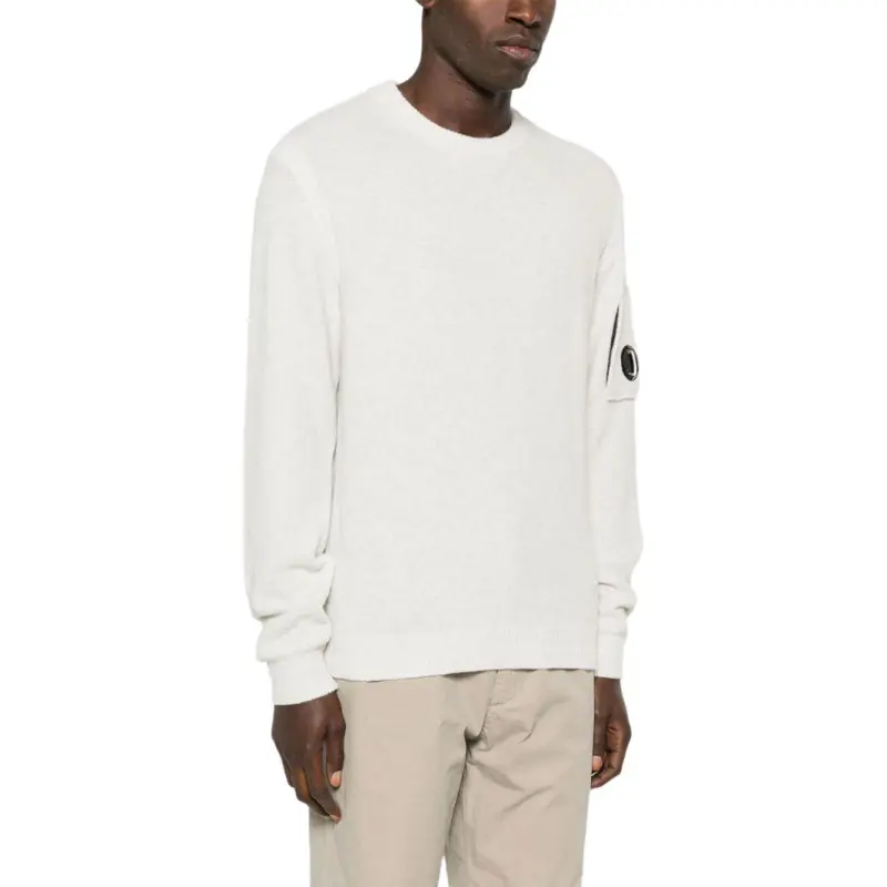 C.P.Company Lens detail Crew neck Sweater-2