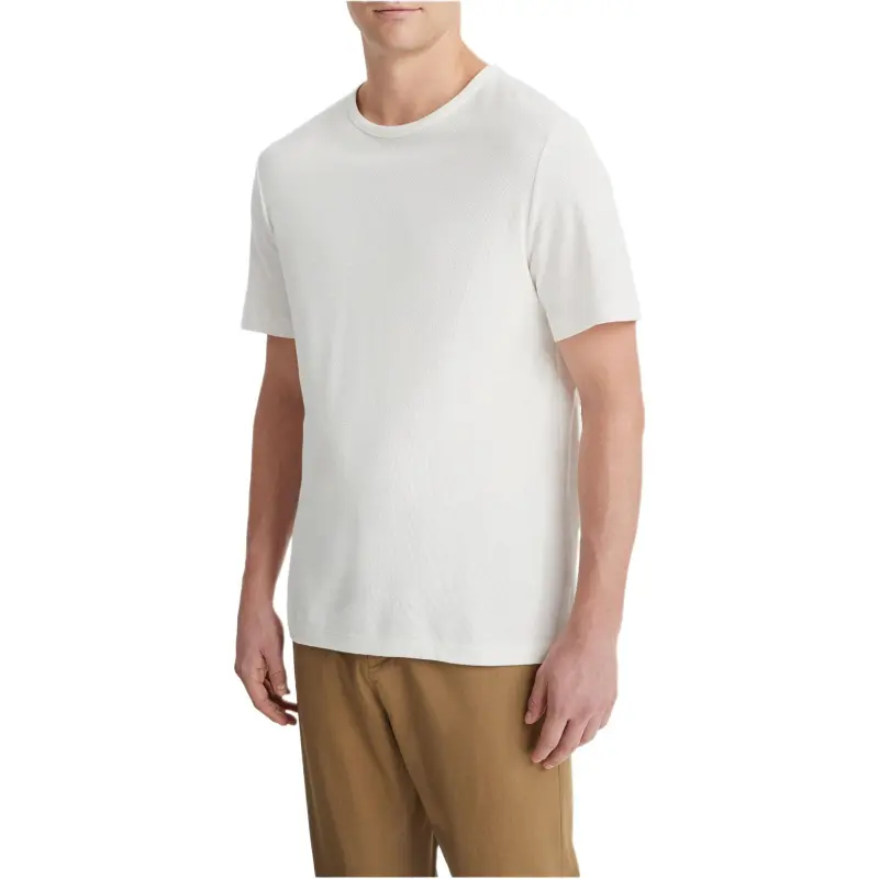 VINCE T Shirts Men White-2