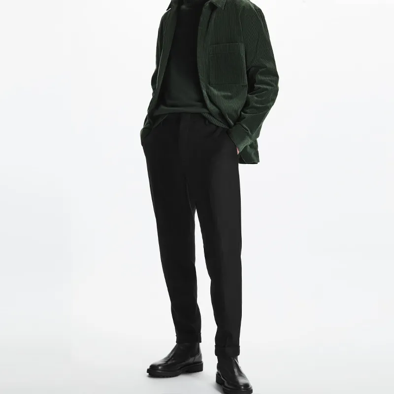 COS Casual Pants Men Black-3