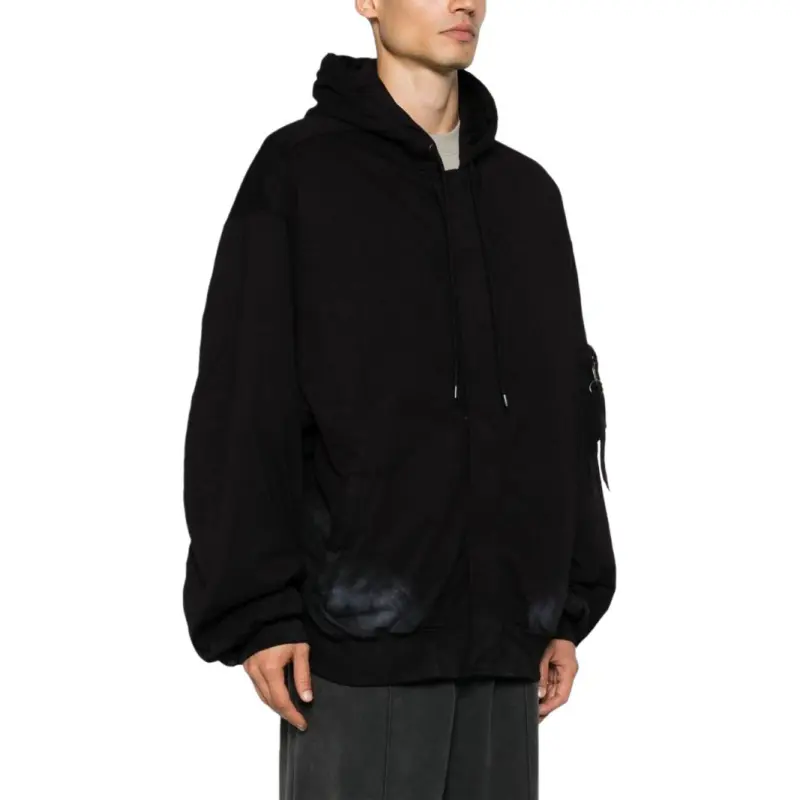 Balenciaga Logo print Padded Jacket-4