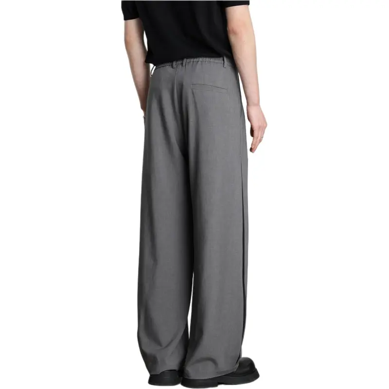 HERBEL Casual Pants Men Gray-5