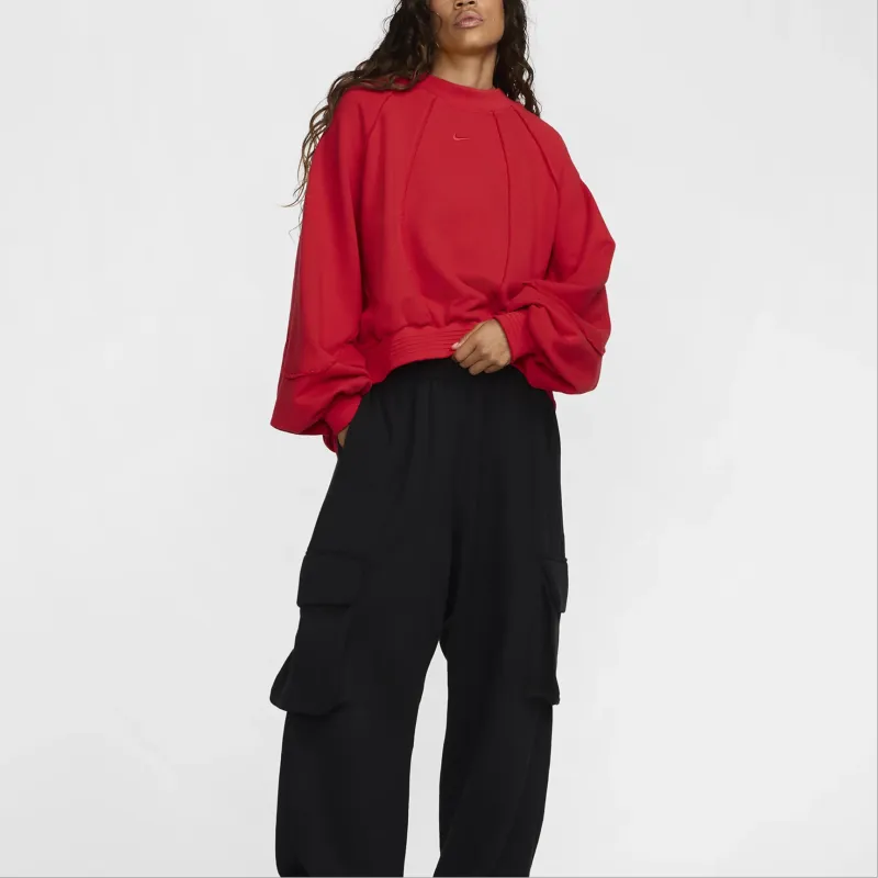 Nike Sportswear Collection Women's Oversized Crew-Neck French Terry Sweatshirt-2