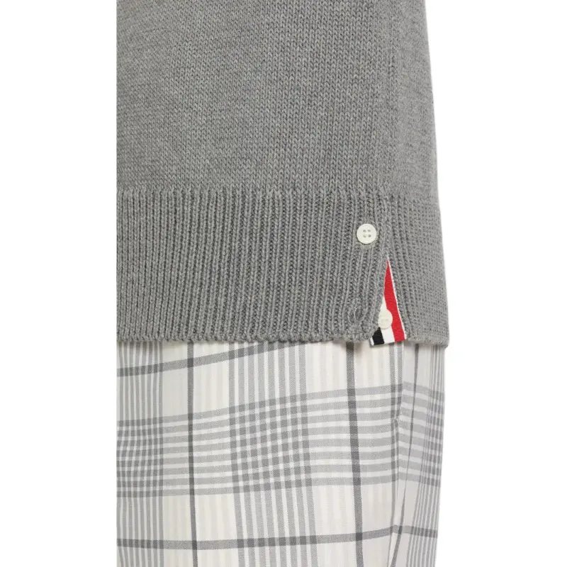 THOM BROWNE· Polo Shirt Women's Gray-4