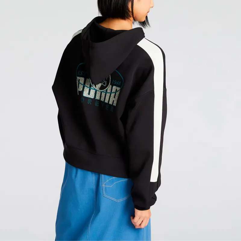 PUMA CORE HERITAGE Sweatshirts Women's Black-3