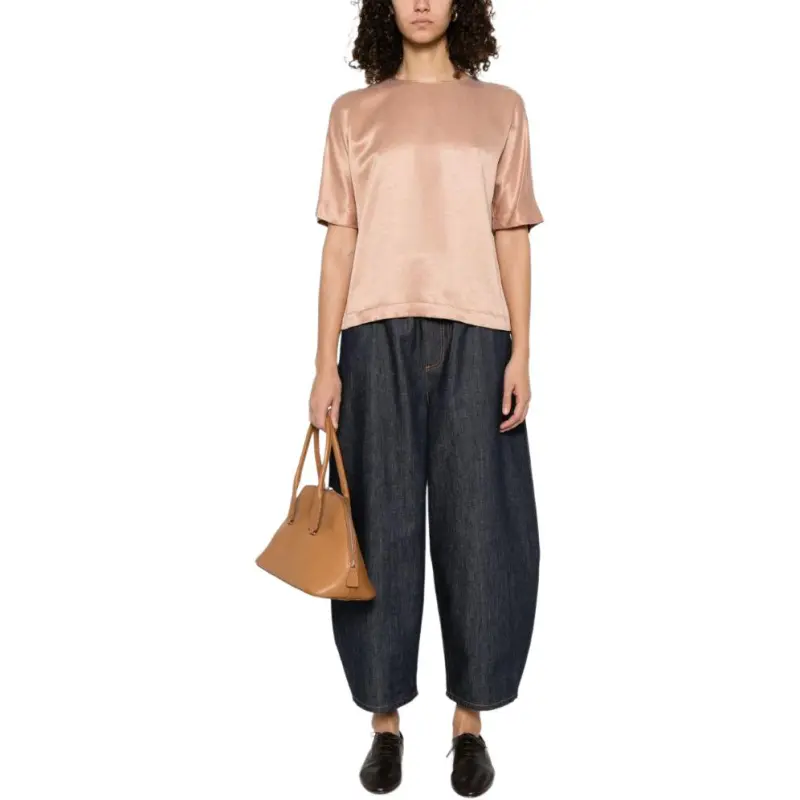 GIORGIO ARMANI Satin Blouse-1