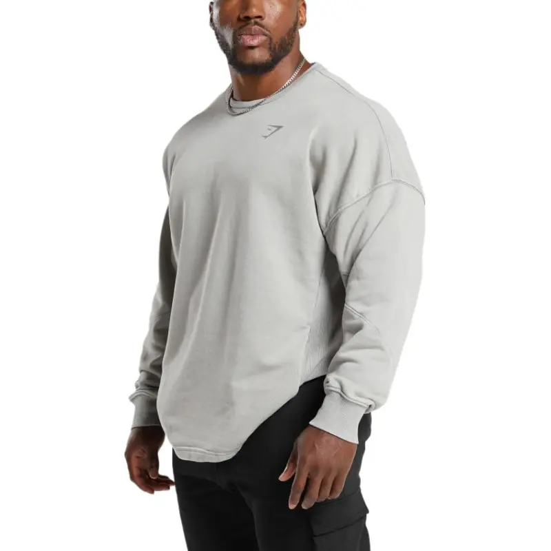 GYMSHARK T Shirts Men Gray-3