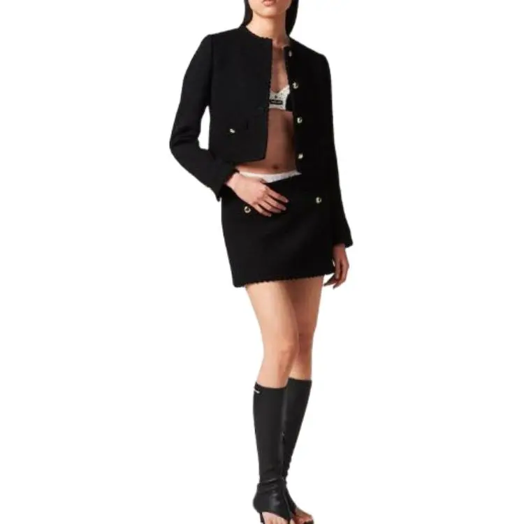 MIU MIU SS23 Jacket Women's Black-1