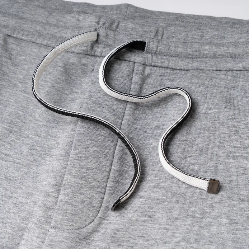 EMPORIO ARMANI FW22 Knitted Sports Pants Men's Gray-2