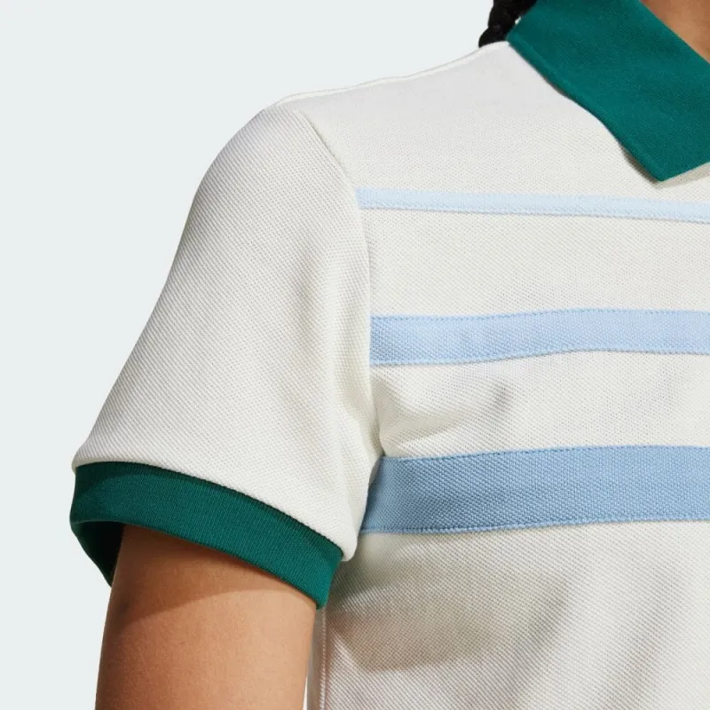 Adidas Polo Shirts Women's Ecru-4