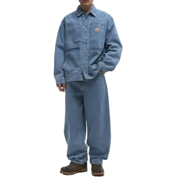 Carhartt WIP Denim Jacket Men's Light Blue-2